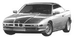 BMW E31 B1598 Fault Code